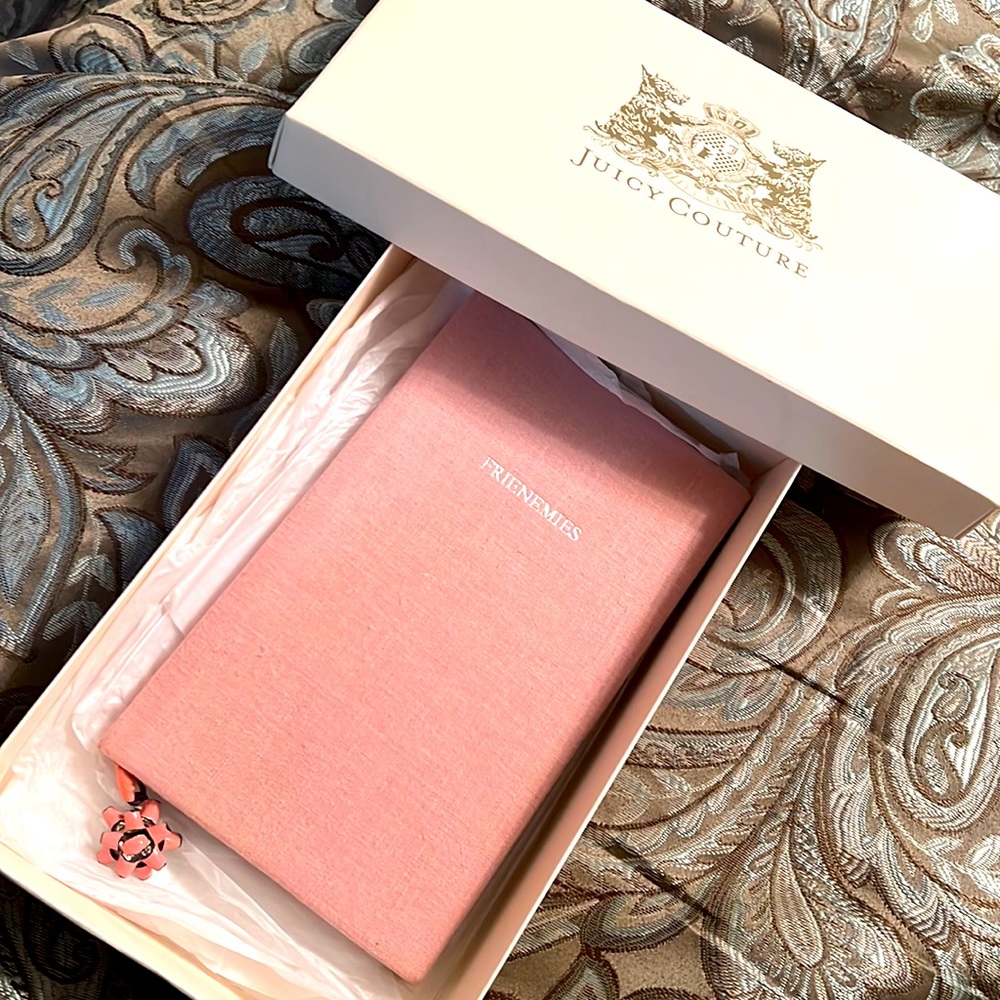 Juicy Couture 5x7 Canvas Journal FRENEMIE !!